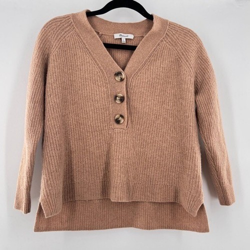Madewell Lyle Rib Henley Pullover - Größe S - Bild 5 von 11