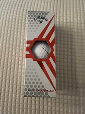 Callaway Hex Diablo Golf Balls Sleeve of 3 - brand new 