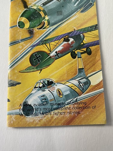 The Champlin Fighter Museum Aviation Booklet Brochure WWI WWII Fighter - Picture 3 of 7