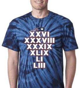 patriots 6 time champions shirt