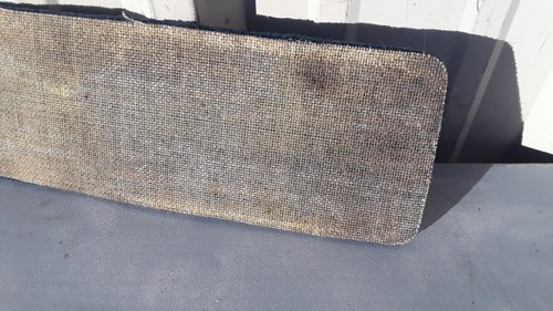 1983 Mercedes Benz W123 300D Center Console Carpet Mat Blue OEM - Picture 8 of 10