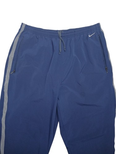 Vintage Nike Track Pants Men's  Large L 90s Blue Windbreaker Jogger Nylon 30X32 - Picture 12 of 14