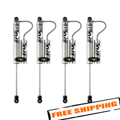 Fox Shox Set of 4 Rear and Front 2.0 Performance Series Reservoir Shocks