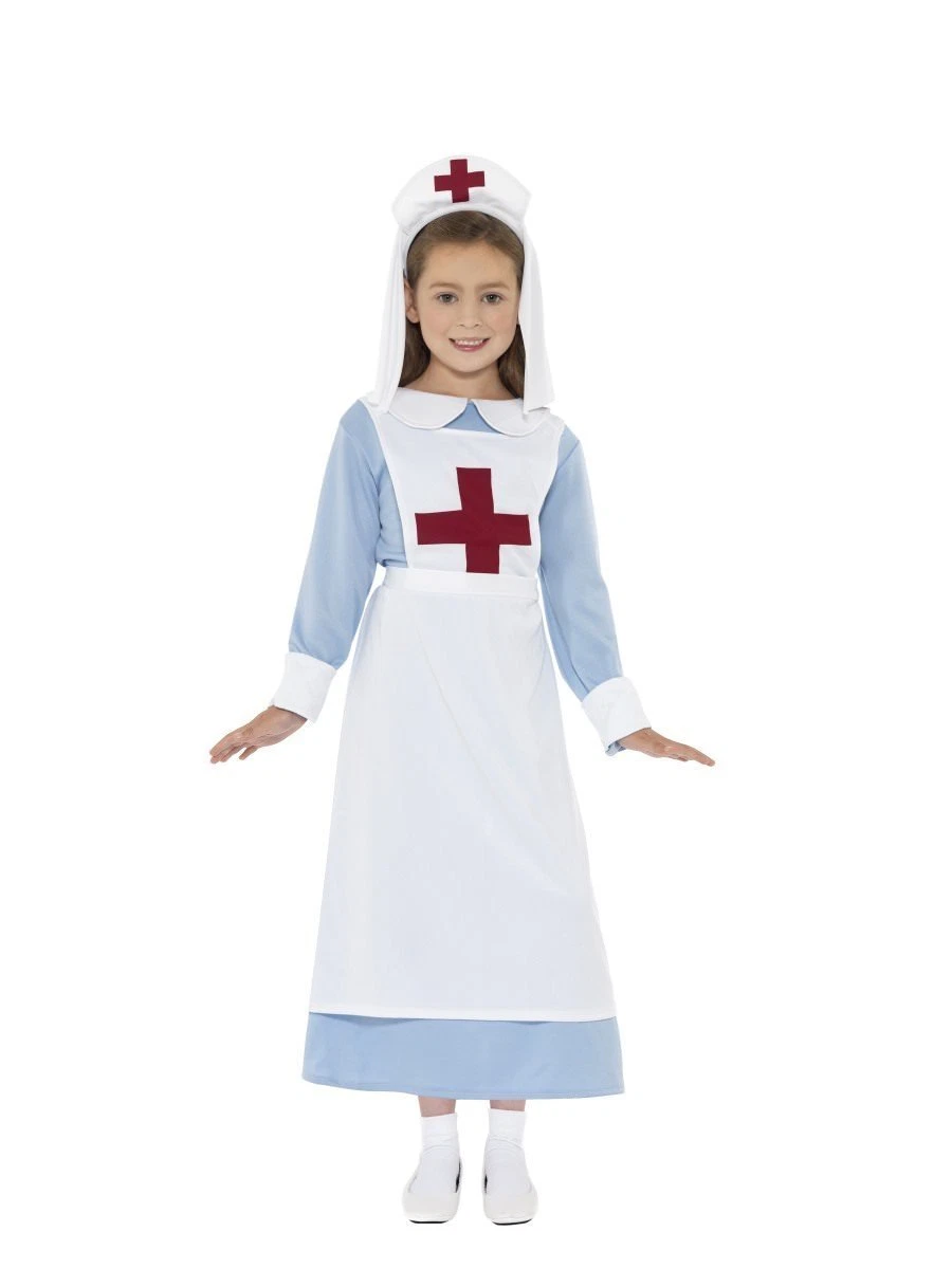 CHILD GIRL WW1 WAR TIME HOSPITAL VINTAGE NURSE DOCTOR COSTUME HAT