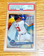 RONALD ACUNA 2018 Bowman's Best #NS-RAJ PSA 10 Rookie RC Neophyte Sensations
