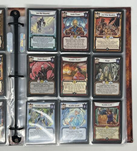 Legend of the Five Rings: Soul of the Empire Set *No Reprints WITH BINDER L5R - Picture 9 of 23