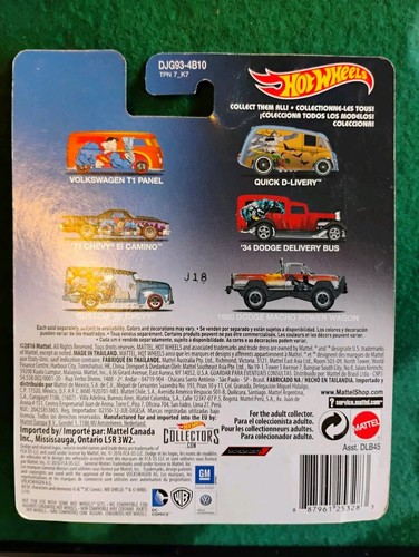 2017 Hot Wheels Pop Culture DC Comic Superman Volkswagen T1 Panel Bus - Picture 2 of 5