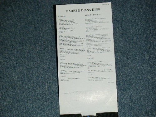NAHKI & DIANA KING Japan 1996 SRDS-8309 NM Tall 3" Single CD I'LL DO IT - Imagen 3 de 5