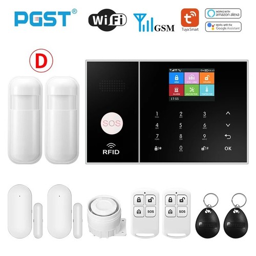ANTIFURTO ALLARME TOUCH SCREEN CASA KIT COMBINATORE GSM WIRELESS SENZA FILI APP - Foto 3 di 36