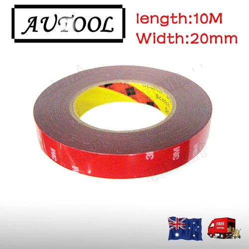 FOR 3M double sided adhesive tape 10meters 20mm indoor and outdoor LED lamp AU - Picture 1 of 3