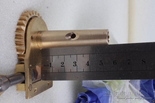 New Upright Double bass Peg Brass Metal Body 3/4 4/4 Big wheel String Tuner - Picture 7 of 10