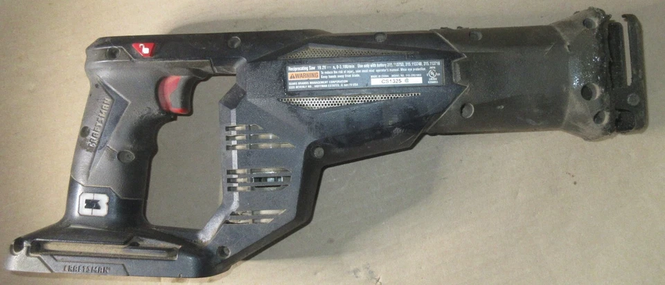 Craftsman 19.2-volt Reciprocating Saw 315.CRS1000 Tested Video works - Image 2 of 4