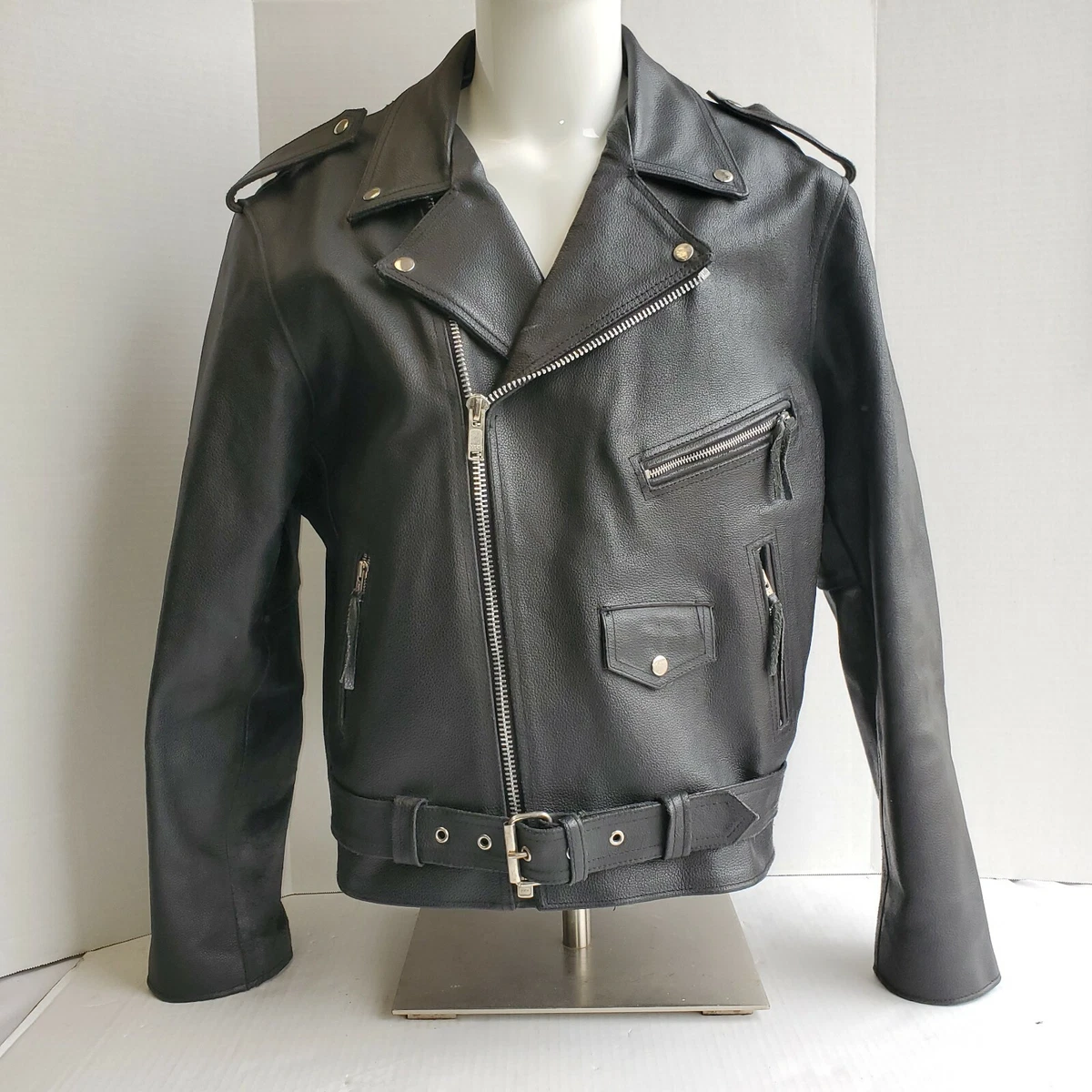 Himalaya motorbike top wear leather jacket