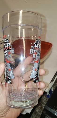 2023 Universal Halloween Horror Nights TUMBLER CUP LIGHT UP BLINKY SOUVENIR - Picture 7 of 9