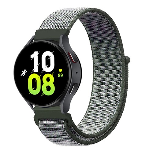 For Samsung Galaxy Watch 4 5 6 40/44mm Classic 43/47 Sport Band Strap Nylon Loop - Picture 24 of 158