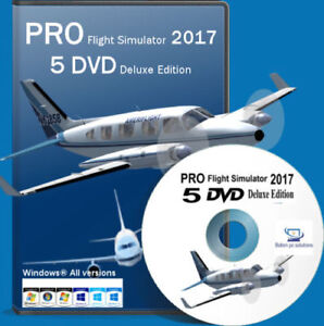 Msflight Simulator Flightgear 17 Volle Deluxe Edition X Sim 5 Dvd Fur Windows Ebay