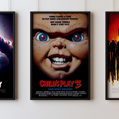 Klassische Horrorfilm Poster A2 A3 HD Drucke Kunst Alien Halloween Psycho glänzend - Bild 16 von 81