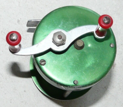 Moulinet De Pêche Ancien En Aluminium - Sans Marque