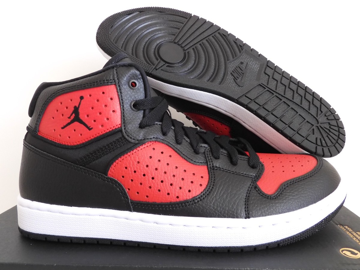 NIKE Jordan Access - AR3762006 赤-黒 28cm Nike Air Jordan Access Black Red Bred Banned Sneakers AR3762