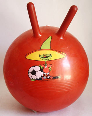 ULTRA RARE VINTAGE MEXICO 86 WORLD CUP 1986 HOPPER BALL VOYOT