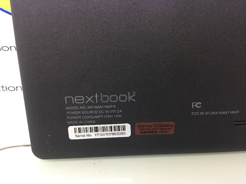 NEXTBOOK Ares 8A with WiFi 8" Touchscreen Tablet PC Android 6 BLACK (J2) - Picture 9 of 9
