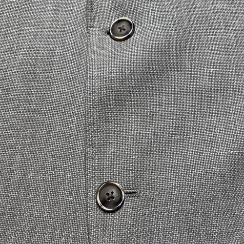 Tallia Linen Silk Blazer Jacket Mens Size 44R Tan Double Vented RIBA Sport Coat - Picture 6 of 15