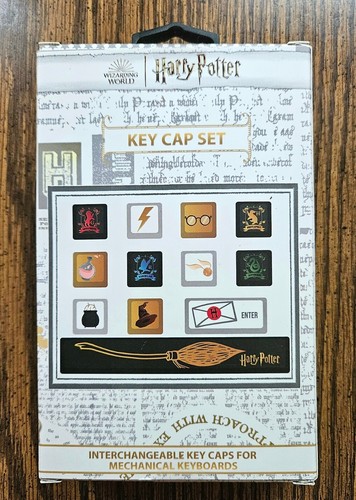 New Edition Harry Potter Keycaps For Mechanical Keyboards - Set Of 12. Sealed - Picture 2 of 7
