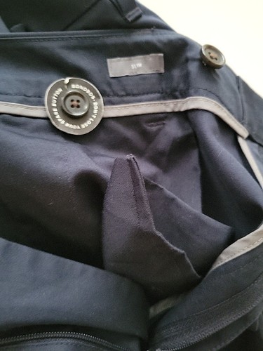 Bonobos Ballin Monday Slacks Slim Flat Front Navy Blue 38 / 32 NWT - Picture 6 of 6