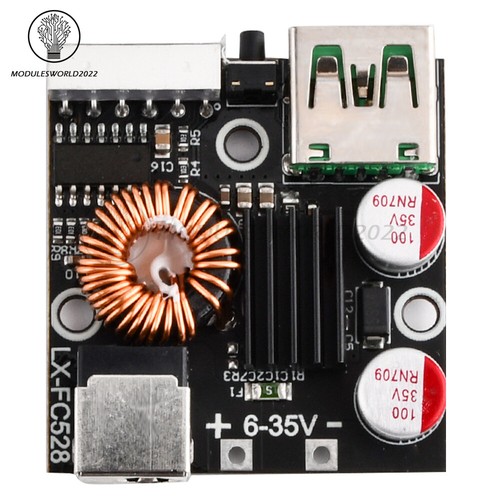 QC4.0 3.0 PD protocollo completo modulo ricarica rapida display digitale Stati Uniti - Foto 3 di 11