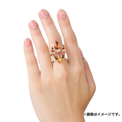 Anillo Pokemon Centro Original Accesorio Terastal Eevee Evolution - Imagen 39 de 56