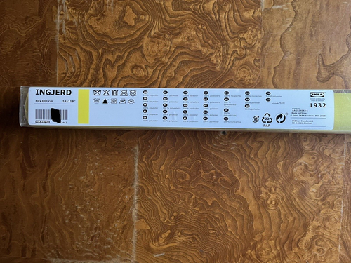 Ikea INGJERD Curtain Panel Yellow 24x118" 804.497.55 - 1 Panel - New - 第 2/2 張圖片