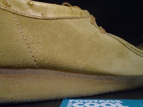 2015 CLARKS ORIGINAL WALLABEES STUSSY LOW 35TH OSTRICH BRONZE BROWN 261-08971 11 - Picture 3 of 14