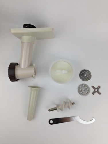 Kitchen Works Model 308 Moulinex Juicer Grinder + Shredder Attachment PARTS ONLY - Picture 6 of 22