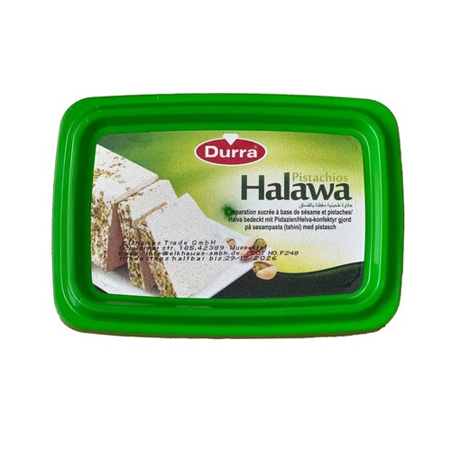 3 × 350g Durra Halawa mit Pistazien –Süße Sesampaste mit Tahina - Bild 4 von 6