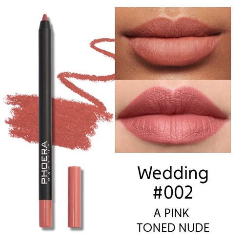 PHOERA 8 Colores Nuevo Lápiz Labial Mate Larga Duración Tinte Labial Impermeable Antiadherente Cu - Imagen 10 de 34