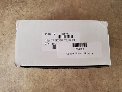 48V POWER SUPPLY CISCO 8941 8945 FOR IP PHONE CP-PWR-CUBE-3 7900 URV2-1w - Afbeelding 5 van 7
