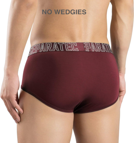 Men'S Underwear Briefs Moisture Wicking Rayon Made from Bamboo Comfortable Soft - Picture 2 of 12