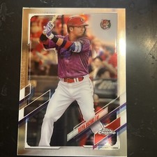 Seiya SUZUKI MLB Chicago Cubs 2021 TOPPS CHROME NPB BASE REGULAR CARD #139 Japan