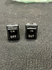 Moog On Off In Out Equalizer Switch Pair Carling 1980s