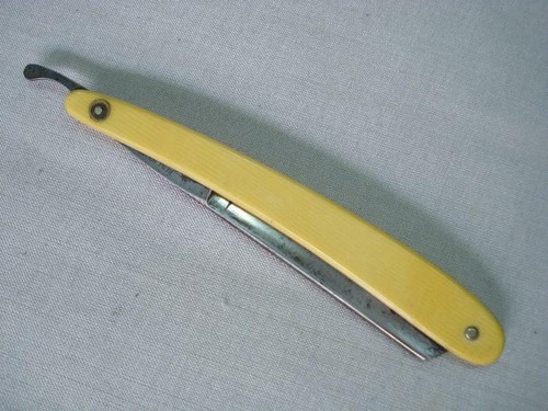 1920s ANTIQUE GERMAN SHAVING STRAIGHT RAZOR HEINR. BOKER SOLINGEN - Picture 5 of 5