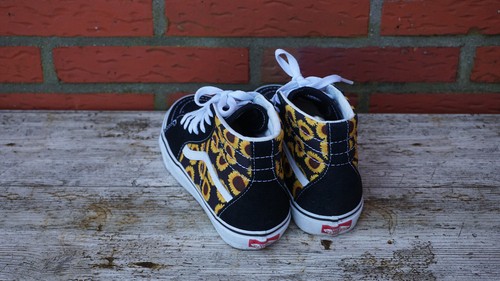 Vans Sk8 Hi Sunflower Unisex Schuhe schwarz Sneaker Turnschuhe Größe 38,5 - Bild 5 von 6
