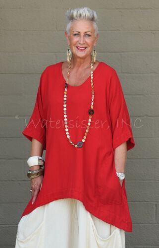 WATERSISTER Baumwollgaze SANDY Tunika Long Banded Top 1 (M/L) 2 (XL) oh meine FARBEN - Bild 4 von 31