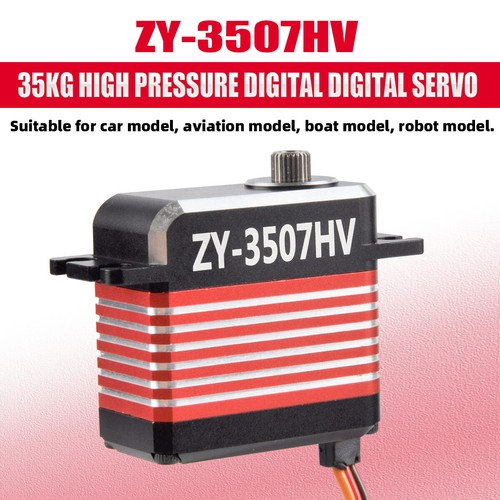 Servo digital brazo 25T 35KG alto par alta velocidad HV sin escobillas - Imagen 5 de 10