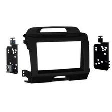 Metra 95-7344CH Double DIN Dash Kit for select 2011-2016 Kia Sportage - Charcoal