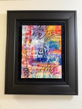 Tim Yanke &quot;Public Land Innkeeper&quot; ? Original Abstract Painting ? Signed with COA