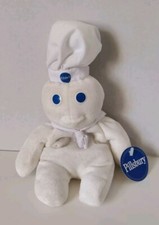 Vtg 1997 Pillsbury Doughboy Plush Doll 8.25 Inches Tall By Dakin