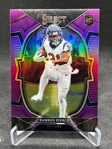2022 Select Prizm Purple #47 Dameon Pierce RC 64/75