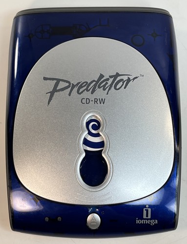 Iomega Predator CDROM CD-RW USB External Drive CDRW9602EXT-2 Vintage Computing - 第 2/6 張圖片