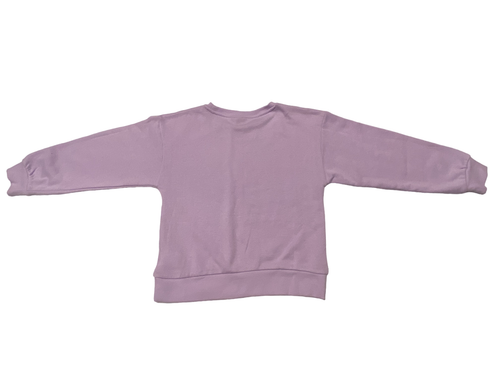 Disney Frozen II Purple Lightweight Cotton Blend Pullover Sweatshirt L 10-12 - Picture 4 of 10