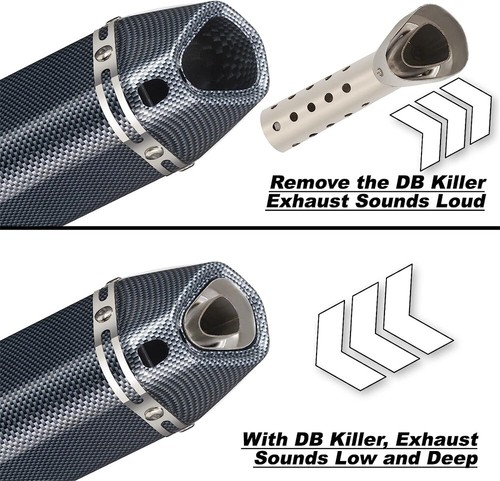 2025 For Honda Grom SP / 125 / ABS / MSX125 Mid Low Exhaust Muffler w/ DB Killer - Picture 8 of 11